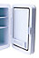 Sensio Home 10L Mini Fridge Cooler & Warmer AC+DC Power Silver