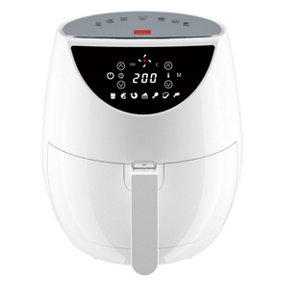 Sensio Home Super Chef White Digital 3.5L Air Fryer 7 Presets Plus Timer 1500W Multifunctional