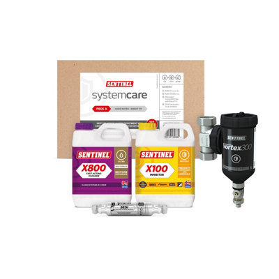 Sentinel Systemcare Pack A Vortex300 Hard Water Direct Fit ...