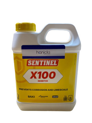 Sentinel X100 Inhibitor 1L Heavy Duty Central Heating Inhibitor ...