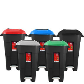 Separate Waste Collection Station - Pedal Operated - 100 Litre Capacity