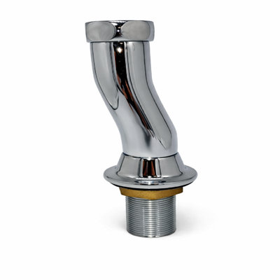 Sequel Offset Tap Leg Chrome Deck Mounted Connector for Basin and Sink Taps