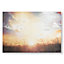 Serene Sunset Meadow Printed Canvas Landscape Wall Art