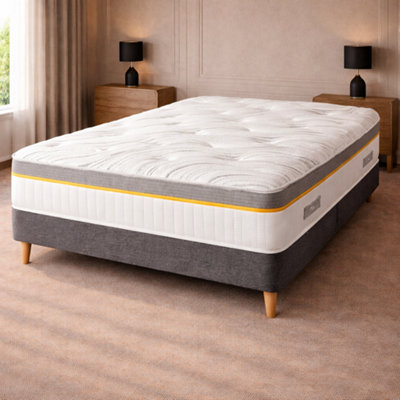 Serenity Hybrid Reflex Support Pocket Spring Single Mattress- 3FT