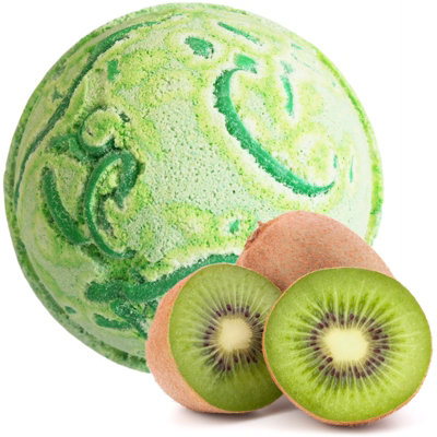 Serenityy Tropical Paradise Coco Bath Bomb - Kiwi Fruit, 180 g