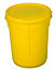 SERPRO - 30 Litre Yellow Plastic Bin with Lid