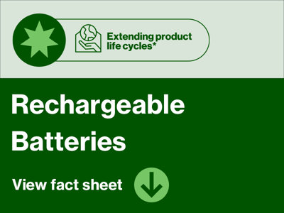 Extending product lifecycles - rechargeable batteries
