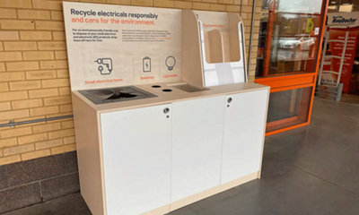 Find out more about WEEE recycling at B&Q stores