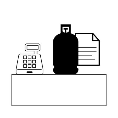 Step 3 - You'll receive your Flogas bottle and a health and safety leaflet