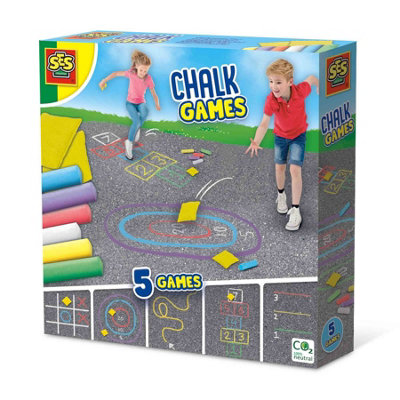 SES Creative - Chalk Games 5 in 1