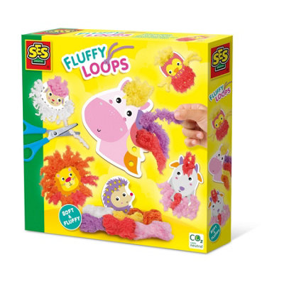 SES Creative - Fluffy Loops - Soft Yarn Animals