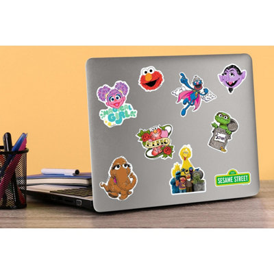 Sesame Street Deluxe Vinyl Character Stickers (Pack of 50 ...