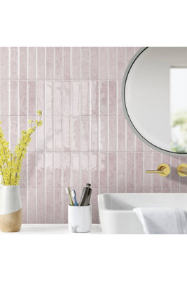 Set of 10 Self-adhesive 3D Wall Tile Stickers 30x30cm