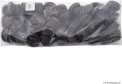 Set Of 100 Castor Cup Large Brown Furniture Floor Protectors Sofa Chair Feet Leg