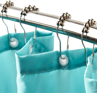 Shower Curtain Rings and Bathroom Accessories at B&Q