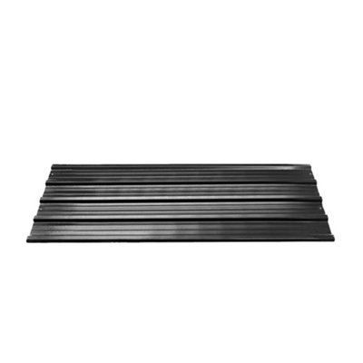 Set of 12 Steel Corrugated Panels  12 Steel Panels in Black - 5