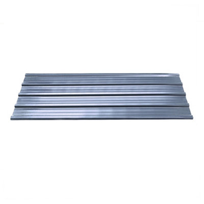Set of 12 Steel Corrugated Roofing sheet T 0.27mm 115cm L x 45cm W