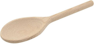 Set Of 2 8" Wooden Kitchen Spoon Stirring Mixing Utensil Handheld Tool