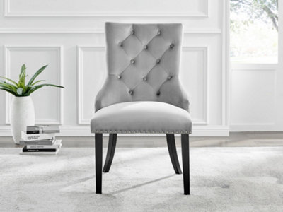 Velvet knockerback chairs sales