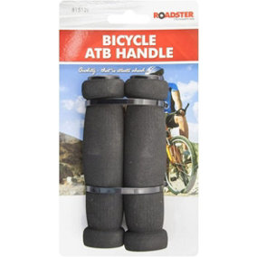 Set Of 2 Bicycle Atb Handle Grips Foam Comfort Handlebar Grips For Mountain Soft