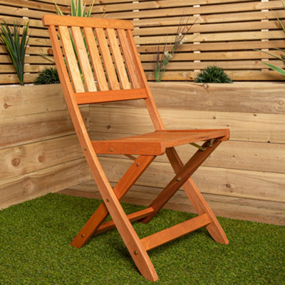 Wooden deals balcony set