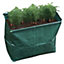 Set of 2 Carrot Planter Grow Bags - Indoor Home or Outdoor Garden Extra Deep Planting Bag with Drainage Hole - H40 x W45 x D27cm