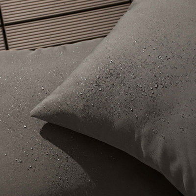 Set of 2 Cushion Cover Water Resistant Outdoor - 3