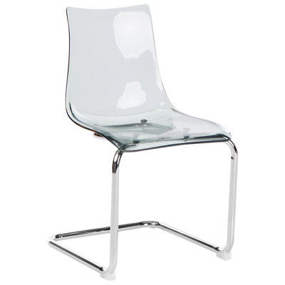 Set of 2 Dining Chairs MARSHALL Black