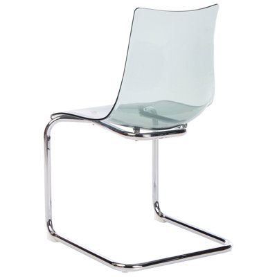 Set of 2 Dining Chairs MARSHALL Black