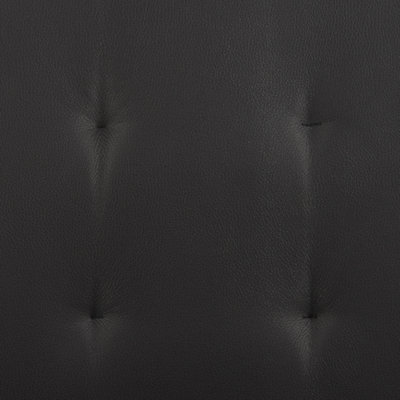 Set of 2 Dining Chairs ROVARD Faux Leather Black