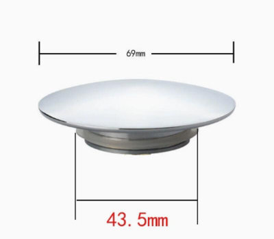Set of 2 Drain Plugs, Easy-to-Deploy Replacement Push Buttons ...