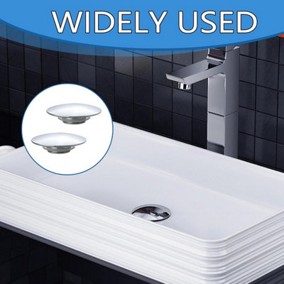 Set of 2 Drain Plugs, Easy-to-Deploy Replacement Push Buttons ...