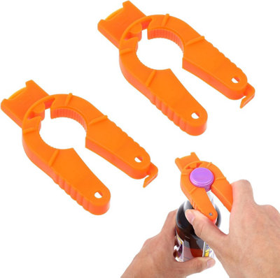 Set of 2 Ergonomic Plastic Bottle Openers for Elderly Users and ...