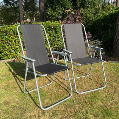 Set Of 2 Folding Garden Furniture Set Chairs | DIY At B&Q