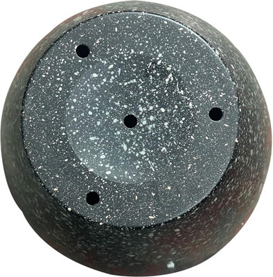 Set of 2 Glazed Effect 30Cm Savannah Planters - Storm Grey