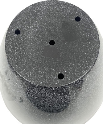 Set of 2 Glazed Effect 30Cm Savannah Planters - Windswept Grey Fusion