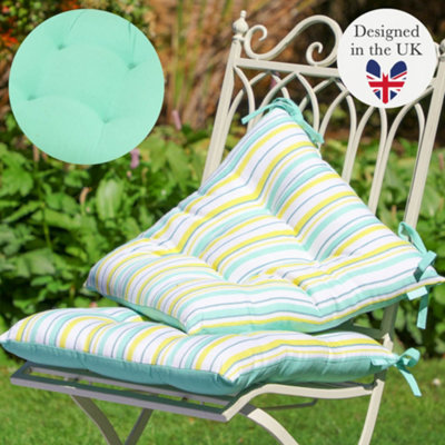 Garden chairs cushions on sale sale