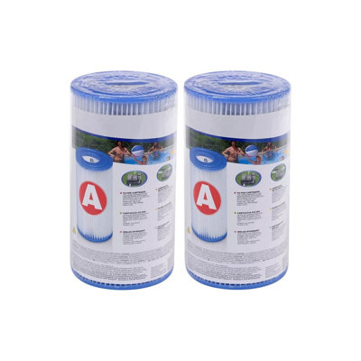 Set of 2 - Intex Type A Replacement Filter Cartridge