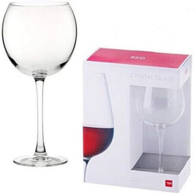 Set Of 2 Large Wine Glasses Champagne Drink Glassware 675Ml Capacity ...