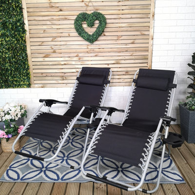 Garden relaxer on sale chairs b&q