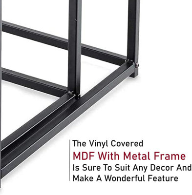 Set Of 2 Nested Marble Effect Tables With Metal Frame, Nesting Coffee Tables for Home