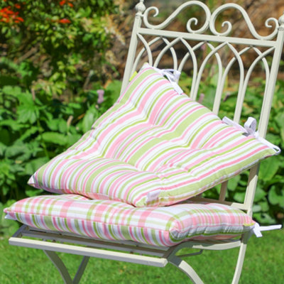 Pink outdoor cheap chair cushions