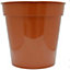 Set of 2 Plastic Plant Nursery Seeding Garden Indoor Outdoor Balcony Container for Fruit Flower Pot 25cm
