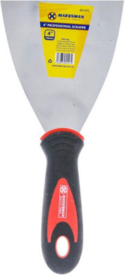 Set Of 2 Professional Scraper Paint Wallpaper Floor Wooden Handle 4 Inch