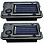 Set of 2 Replacement Garden Solar LED Light Boxes