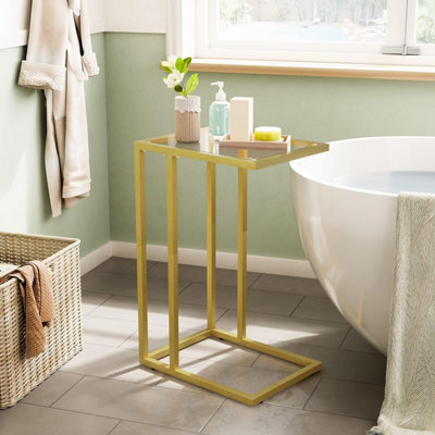 Small bathroom deals side table