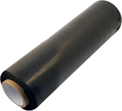 Set Of 2 Strong Black Stretch Film Parcel Pallet Shrink Wrap Packing ...