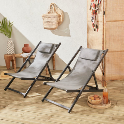 Deck chairs best sale and sun loungers