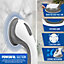 Set of 2 Support Grab Handle Suction Bath Shower Disability Aid Safety Grip Rail