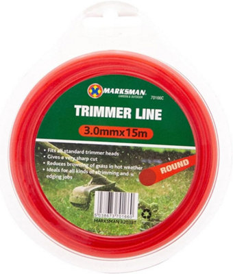 Set Of 2 Trimmer Line Garden Grass Strimmer Nylon Round String Electric ...